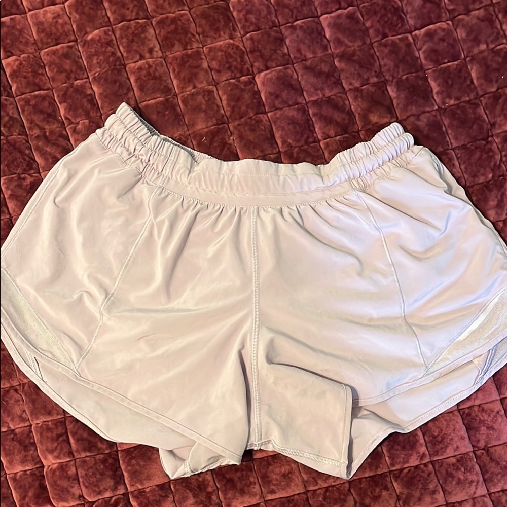 Lavender Lululemon Hotty Hot Shorts 2.5 inches TALL Size 10